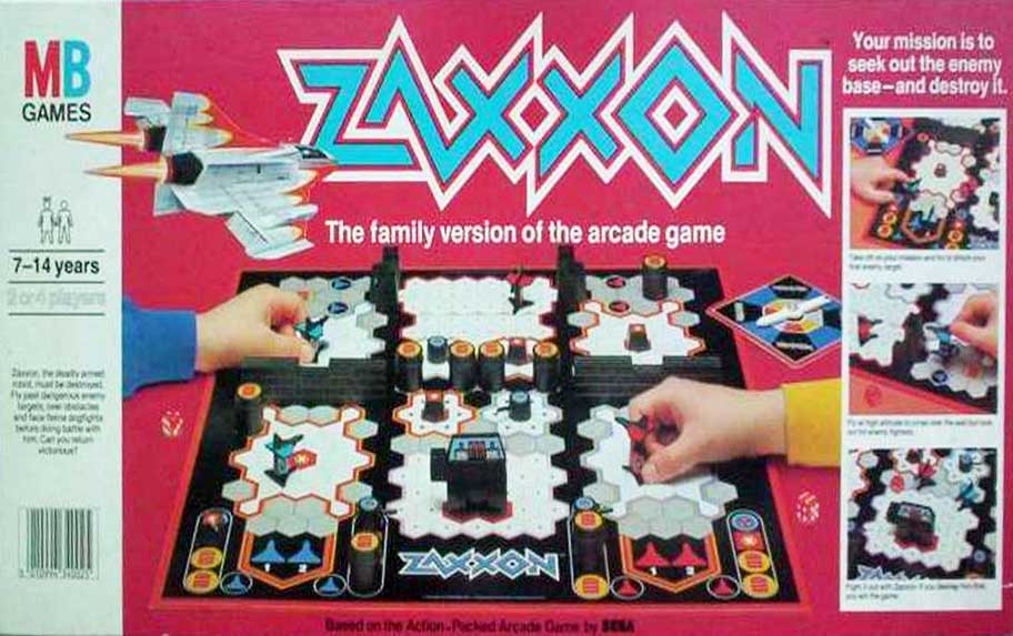 Zaxxon - gioco da tavolo