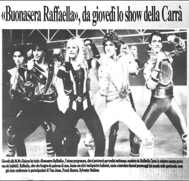 Tutto80 | Buonasera Raffaella